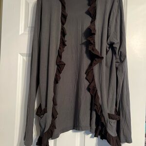 Matilda Jane Ruffle Trim Cardigan